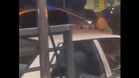 Police investigate case of knife-wielding woman who damaged vehicle (video)