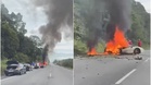 Singaporean couple burnt to death after Ferrari crashes, goes up in flames