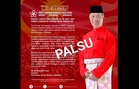 Muhyiddin's 'congratulatory' message to Hamzah a fake