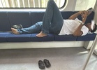 Video of individuals, believed to be Rohingyas, sleeping in MRT goes viral