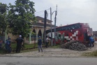 Express bus crashes into school surau at site of fatal SUV accident