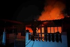 Four terrace houses destroyed in Taiping fire, no casualties reported