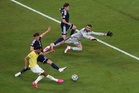 Vinicius double fires Brazil into knockout stage as Neymar makes long-awaited return