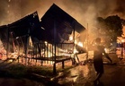 30 houses destroyed in fire in Sandakan
