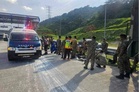 Military truck loses control, crashes into toll plaza, 15 personnel injured