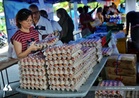 益山慈悯市集明6地开卖 有各种食材促销
