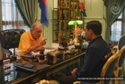 King grants audience to Johor MB at Istana Pasir Pelangi