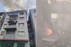 Unit pangsapuri di Seri Kembangan musnah terbakar