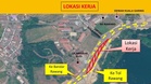 Kerja bina jejambat: Sebahagian Jalan Rawang ditutup dua bulan