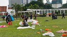 球迷散场留满地垃圾  倪可敏：令人难过失望