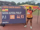 Lempar cakera wanita tuai emas pertama olahraga Selangor