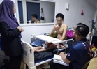Lelaki lumpuh akibat jangkitan kuman pada otak dibantu Zakat Selangor