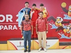 MB saksikan acara renang, sampaikan pingat SUKMA