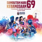 Sambutan Hari Kebangsaan Selangor 2026 di Stadium Kajang pada 30 Ogos