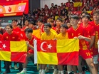 Selangor benam Wilayah Persekutuan 3-0, raih emas bola tampar