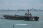After 286 days at sea, USS Abraham Lincoln arrives in Thailand