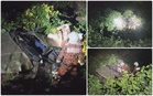 拿笃轿车失控坠山谷 酿3死1伤