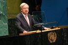 UN chief calls for AI curbs, end to wars in final assembly address