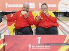 Para SUKMA: Tiga kali bergandingan, Rosheedey-Ahmad Nazri akhiri dengan emas
