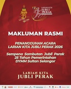 Jerebu: Larian Kita sempena Jubli Perak Sultan Selangor ditangguh