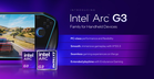 Intel Arc G-Series announced: Panther Lake processors purpose-built for handheld gaming