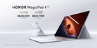 Is It a Laptop Replacement? HONOR MagicPad 4 Arrives in Malaysia