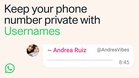 It’s time to reserve your username on WhatsApp