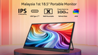 Acer PM191QE: 18.5″ FHD portable display capable of 100Hz refresh rate, priced at RM469