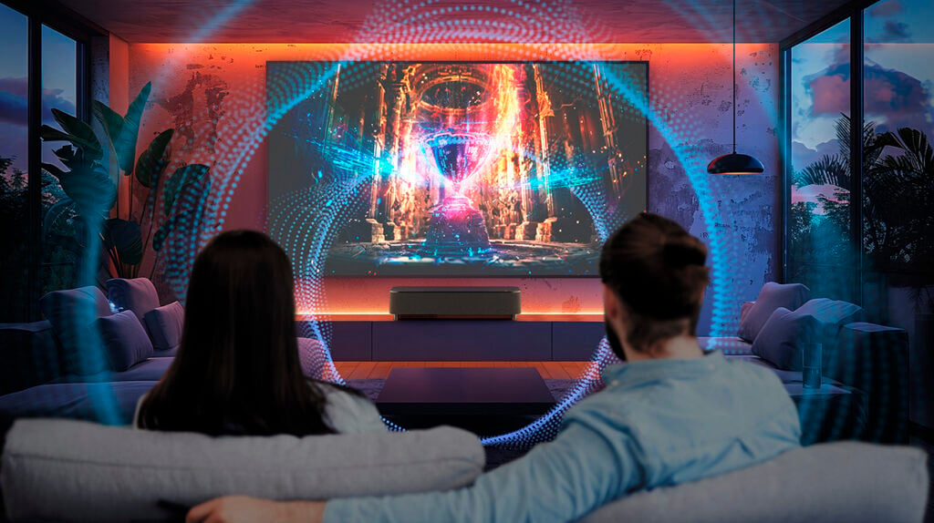 Epson Lifestudio Grand Plus EH-LS970B: Ultra short-throw 4K projector with Bose audio