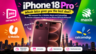 Cheapest Telco plan for iPhone 18 Pro/Pro Max (Maxis vs CelcomDigi vs U Mobile vs YES)