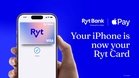Ryt Card users can now pay with Apple Pay on iPhone and Apple Watch