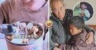 爸爸去世,妈妈改嫁!9岁男孩担心73岁爷爷也走了,把肉都带回家给他吃😭(内附影片)
