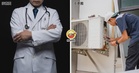 【每天到油站偷偷换制服!】大马男子放弃当医生,瞒着爸妈『转行修冷气』长达4年!收入更高却不敢坦白🥲