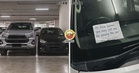 【差点错怪人家！】被停旁边的Hilux贴到开不了门，Axia车主才惊觉『是Uncle的一番好意』！