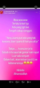 “Pergilah Popularkan Anak Kau” – Isu ‘Juara Tak Ke Mana’, Ameng Nafi Sindir Anak Liza Hanim