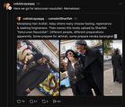Sharifah Sakinah Dikecam Netizen Kongsi Foto ‘Cium Mulut’
