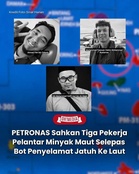 Polis Minta Henti Spekulasi Tragedi Pelantar Minyak, Hantar Pasukan JSJ Buat Siasatan