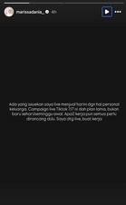 Marissa Dania Jawab Isu Buat ‘Live’ Di Akaun Memey Suhaiza, Tak Support Ibu Kandung