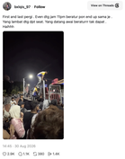 “First And Last Pergi” – Tular Video Orang Ramai Panjat Pagar, Berebut Masuk Dataran Putrajaya