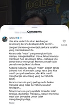 Rahim Titip Pesanan Dekat Shuib Menerusi Komen Di Hantaran Permohonan Maaf Kepada Jep
