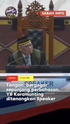 Tangan gigil ketika berucap? Speaker tegur ADUN Karamunting – “Saya bukan marah kalau salah baca”