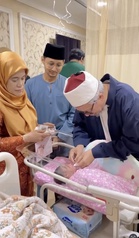 Sufian Suhaimi kini bergelar bapa -“Rasa sebak, bahagia semua bercampur”