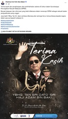 Bakti 42 tahun! KSN sifatkan Azam Baki pencetus reformasi besar dalam SPRM