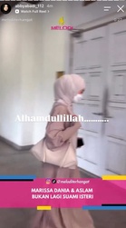 Abby Abadi luah rasa syukur, Aslam-Marissa bukan lagi suami isteri -“Alhamdulillah”