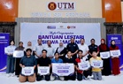 PTPTN terus prihatin, salur RM62,500 Bantuan Lestari Siswa Madani kepada 125 pelajar UTM