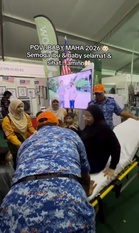 Pernah tular detik cemas! Mat Sabu ziarah “Baby MAHA”, diberi nama Ahmad Madani
