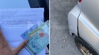 Nenek terlanggar ‘bumper’ kereta, tinggalkan duit RM206 dengan nota maaf