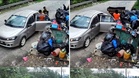 Hampir 2 minit tunggu ‘line clear’ nak buang tikar