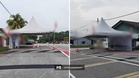 Penduduk persoal bilik gerakan politik atas jalan raya, ganggu laluan sekolah