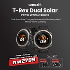 Amazfit T-Rex Dual Solar Lands in Malaysia With Powerful Dual-Sided Solar Charging at RM2,799
